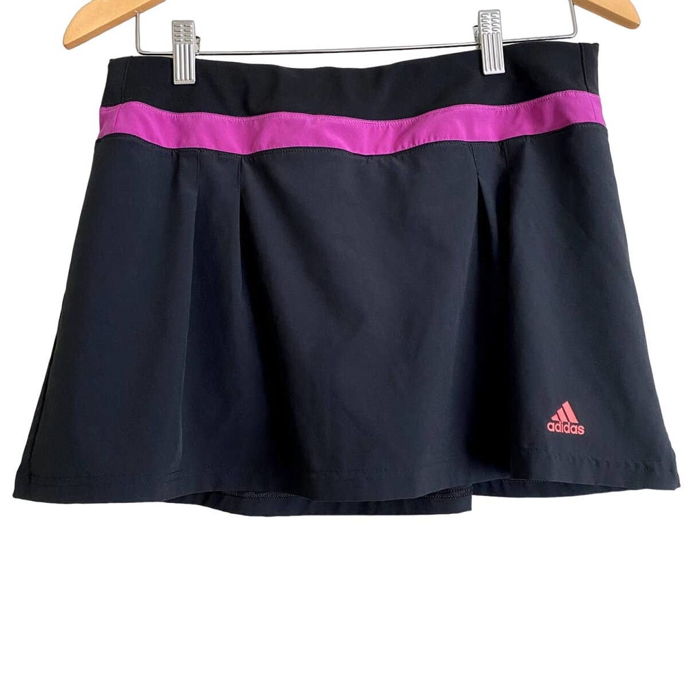 Adidas‎ Athletic Skort-Size Medium Women-Color:Black/Pink-EUC